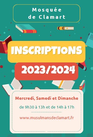 Ouverture des inscriptions pour l’année 2023/2024